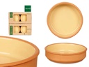Set 4 cazuelas de barro color mostaza, ideales para cocinar y decorar