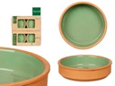Set 4 cazuelas de barro de 16 cm en color verde, calidad y estilo