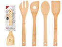 Set 4 pzs bambú utensilios cocina: Ecología y estilo en tu hogar