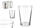 Set 4 vasos de vidrio para carajillo de 140 ml, elegancia y estilo