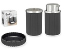Set baño 3 pzs antracita: Elegancia y funcionalidad para tu hogar