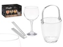 Set cubitera 4 copas gin tonic: Elegancia y frescura en cada trago