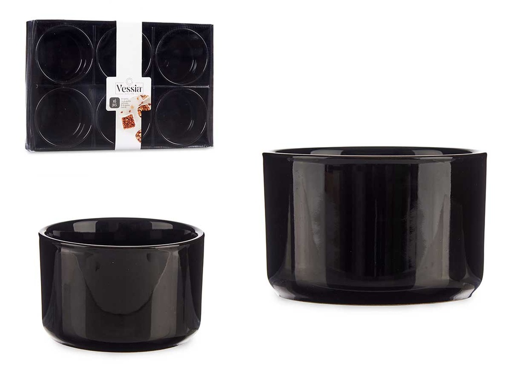 Set de 6 Bols de Porcelana Redondos 350ml: Estilo y Versatilidad
