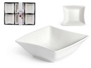 Set de 6 cuencos de porcelana blanca: elegancia y versatilidad