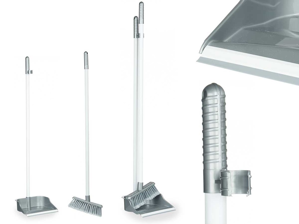 Set recogedor y cepillo: Elegancia y limpieza al instante