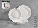 Set vajilla relieve opal 18pzs: Elegancia y estilo para tu mesa
