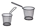 Soporte Aperitivo Negro Redondo con Asa – Elegancia y Versatilidad