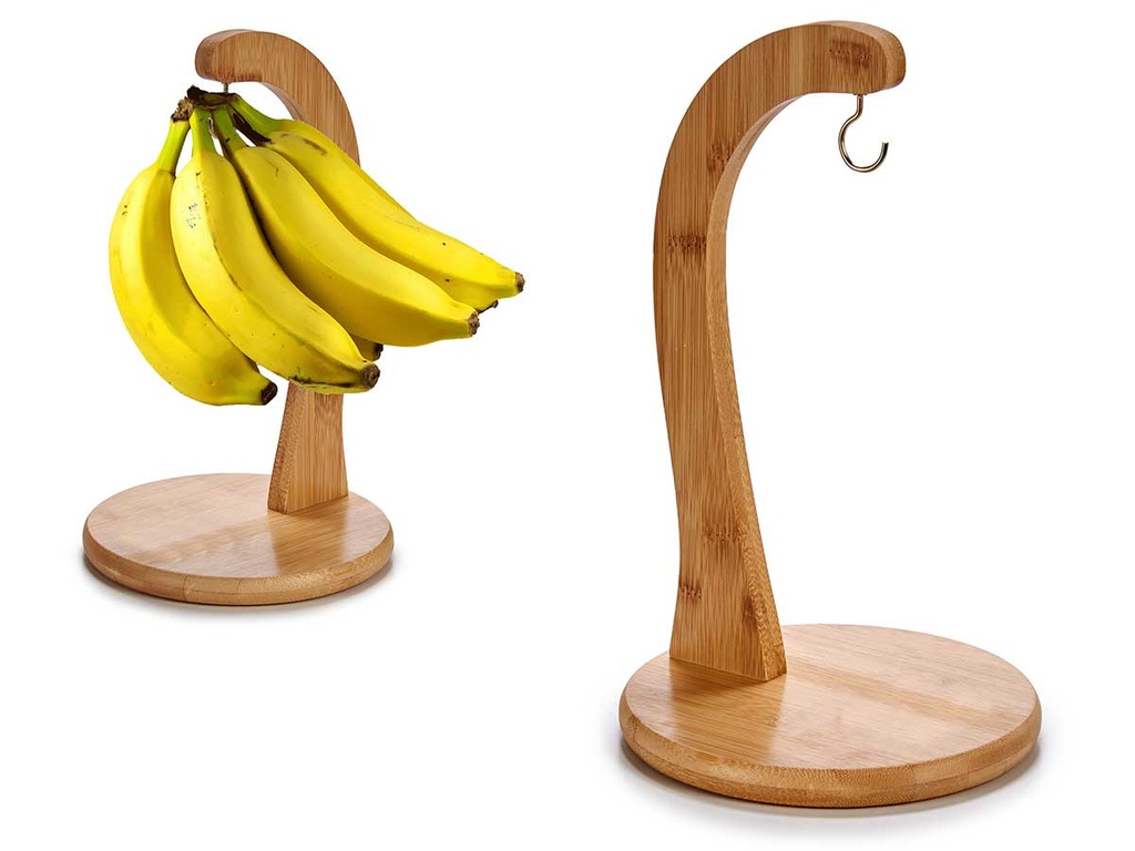 Soporte bambú con gancho: Elegancia y funcionalidad para tu hogar