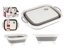 Tabla de cortar plegable con colador: cocina fácil y organizada