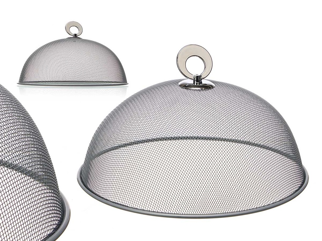 Tapa plato 25cm rejilla plata: Elegancia y funcionalidad en tu mesa