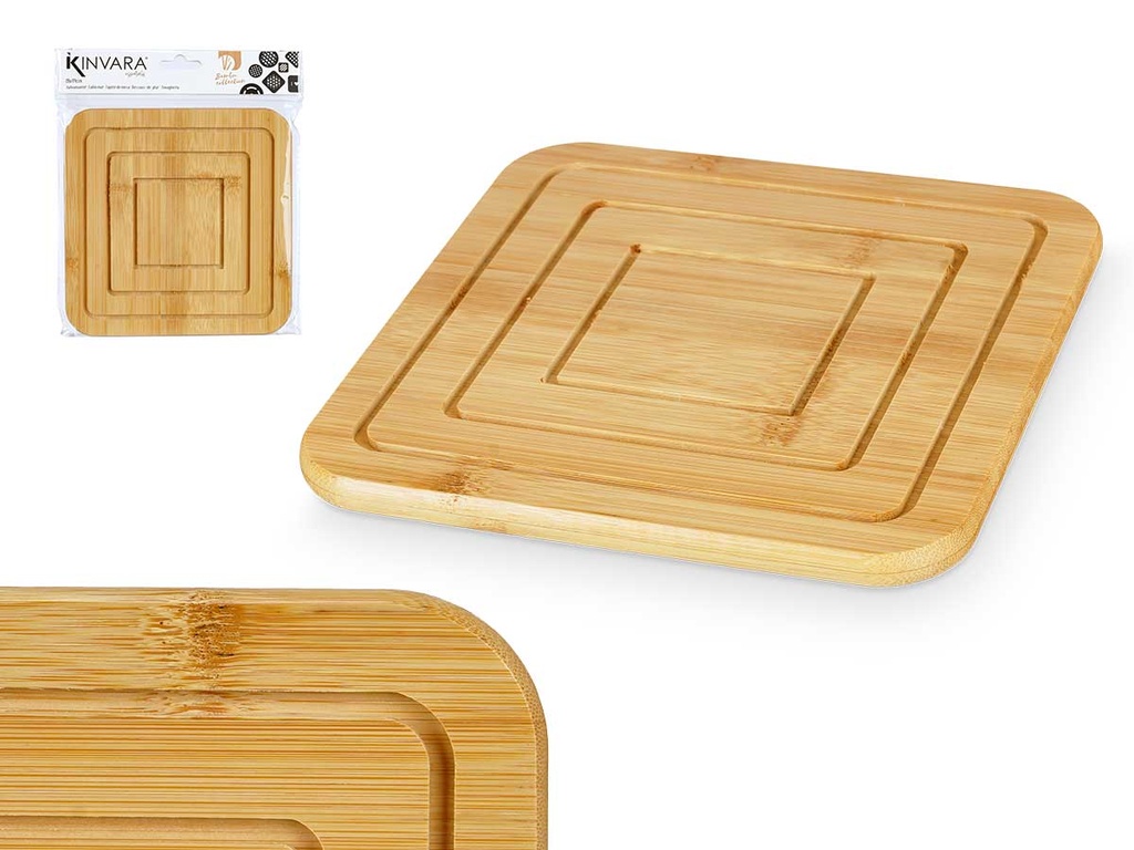 Tapete cuadrado de bambú: estilo natural y comodidad en tu hogar