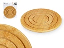 Tapete redondo bambú: estilo natural y comodidad para tu hogar