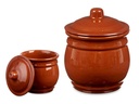 Tarro tinaja pequeño 230ml: Ideal para tus conservas y manualidades