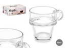 Taza café apilable 90ml: Ahorra espacio y disfruta tu café