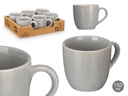 Taza café gris de 150 ml: Elegancia y estilo para tus bebidas