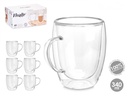 Taza desayuno borosilicato 340 ml: elegante y resistente para tu día