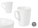 Taza desayuno porcelana cuadrada: Elegancia y resistencia