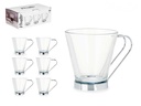 Taza vidrio con asa metal 85 ml: ideal para disfrutar tu café
