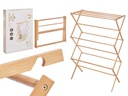 Tendedero bambú: Ecológico, resistente y elegante para tu hogar