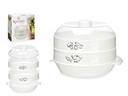 Vaporera Microondas 2,4L: Cocina Saludable y Rápida en Casa