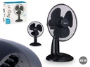 Ventilador de mesa negro 45w: Frescura y estilo para tu hogar