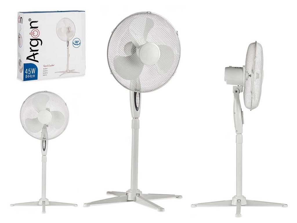 Ventilador de pie 45w: Frescura y comodidad todo el verano