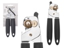 Abrelatas negro: Práctico y elegante para abrir latas sin esfuerzo