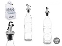 Aceitera redonda 500ml con relieve para un elegante servicio