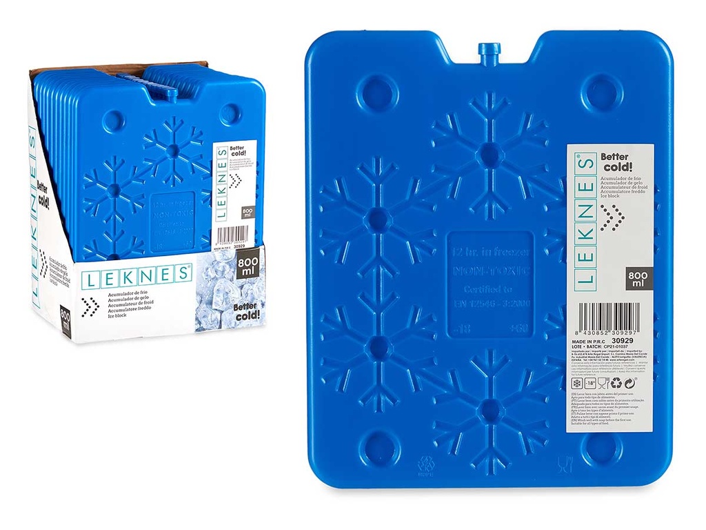 Acumulador frío 800ml: Mantén tus bebidas frescas por más tiempo