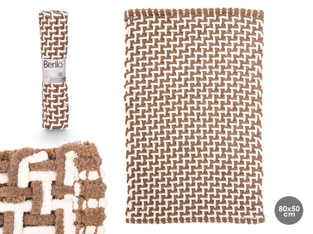 Alfombra baño marrón: comodidad y estilo para tu baño moderno