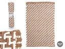Alfombra baño marrón: comodidad y estilo para tu baño moderno