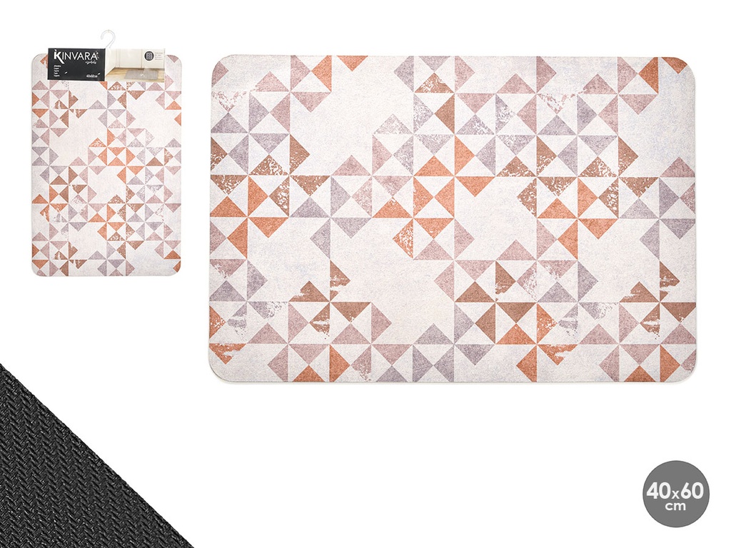 Alfombra cocina helice tricolor: estilo y comodidad para tu hogar