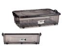 Bajo cama 6 ruedas antracita 40l: organización y estilo para tu hogar