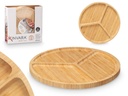 Bandeja 3 cavidades bambú: elegancia y funcionalidad en tu hogar