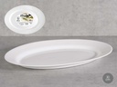 Bandeja Opal Ovalada de 30cm: Elegancia y Versatilidad en tu Mesa