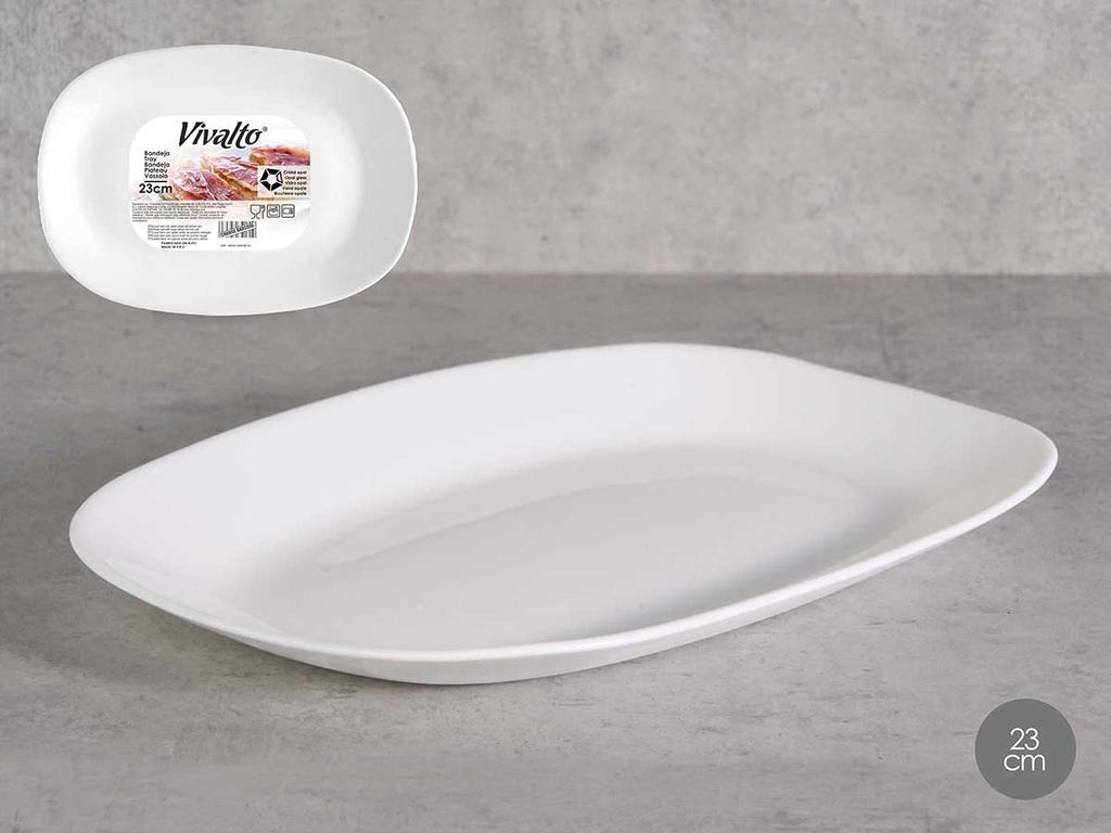Bandeja opal ovalada: Elegancia y Versatilidad en Cada Uso