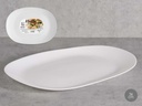 Bandeja opal rectangular de 36 cm: elegancia y versatilidad en tu mesa