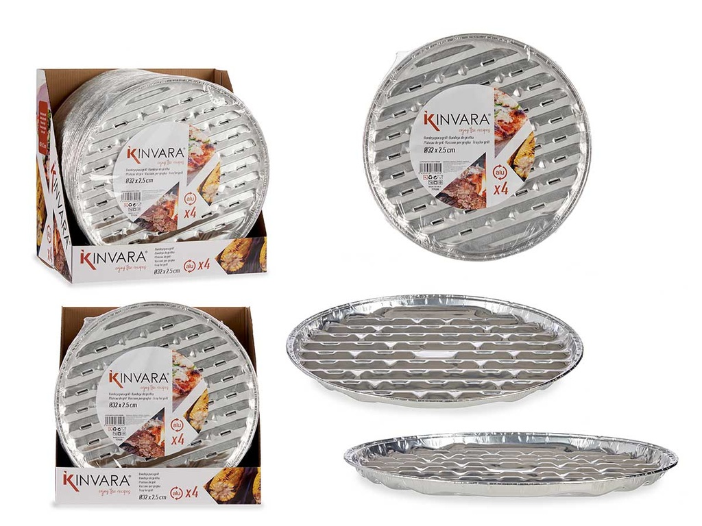 Bandejas Grill para Pizza de Aluminio: ¡Cocina Crujiente Perfecta!