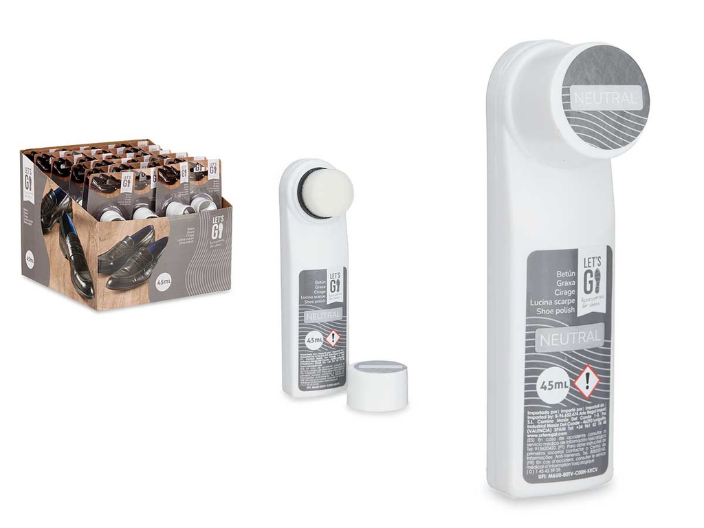 Betun 45ml Neutro: Brillo y Protección para tus Cueros y Calzado