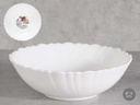 Bol clásico ondas opal de 15 cm: elegancia y durabilidad aseguradas