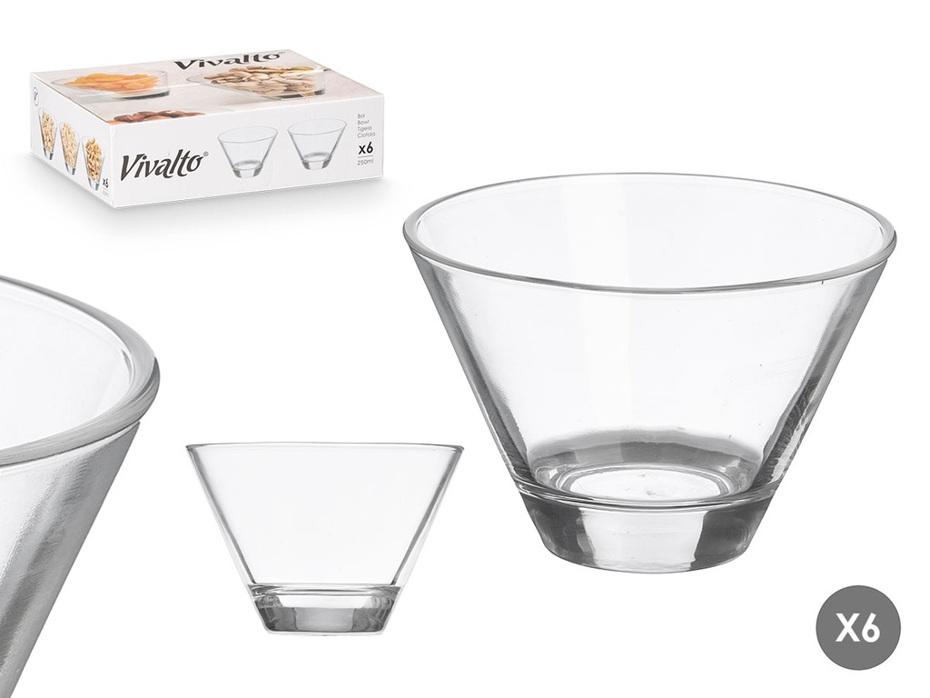 Bol cónico 250 ml: Ideal para servir y presentar con estilo