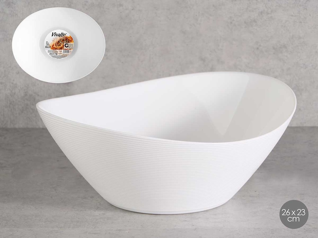 Bol opal grande 26cm: Elegancia y resistencia para tu mesa