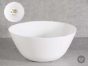 Bol opal liso de 24 cm: Elegancia y durabilidad para tu mesa