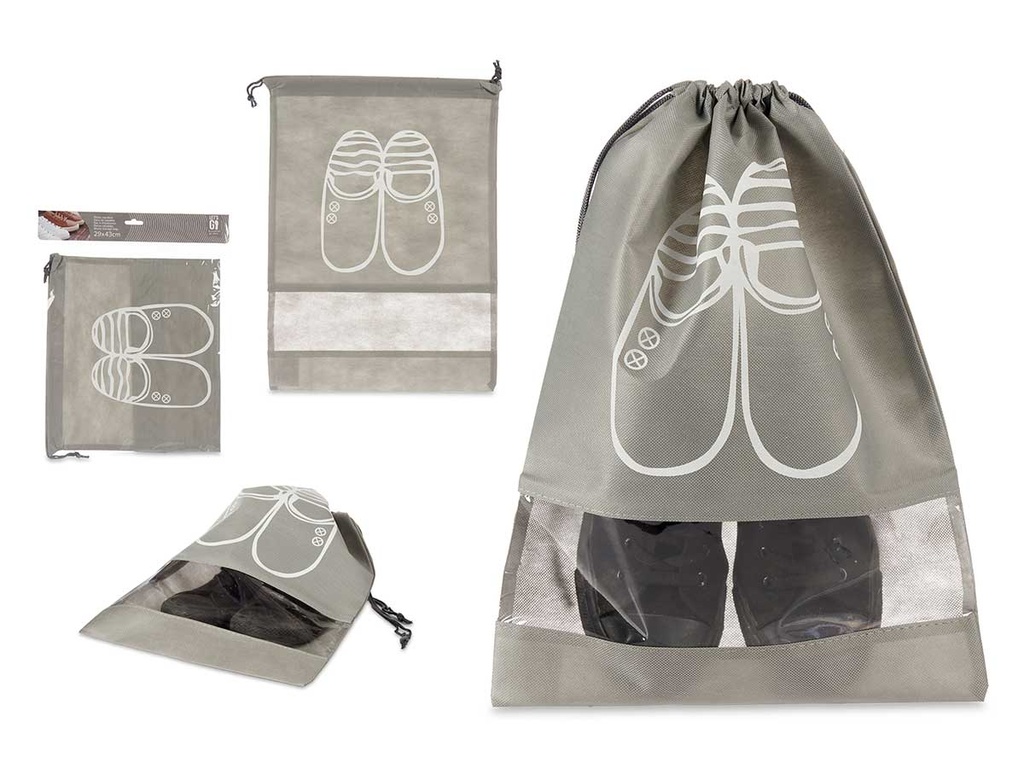 Bolsa zapatero gris: organiza tu calzado con estilo y comodidad