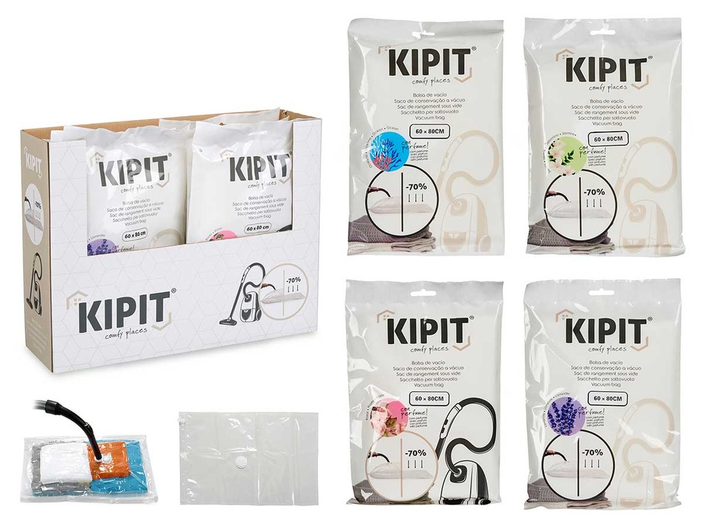 Bolsas de vacío con fragancias variadas para frescura duradera