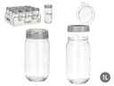 Bote tapa 1L gris: Ideal para conservar frescura y organización