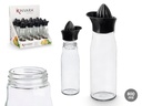 Botella exprimidor negra: sabor fresco y saludable en tus manos