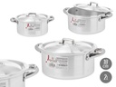 Cacerola de aluminio 18 cm 2L: Ligera y eficiente para tus recetas