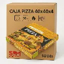 Caja Pizza 40x40x4