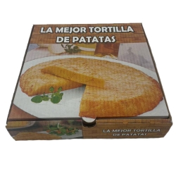Caja Tortilla Impresión Estándar 24x24
